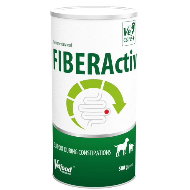 Vetfood FIBERActiv - constipation remedy for dogs and cats