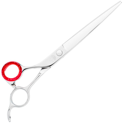 Kenchii Five Star Left Offset Scissor - grooming scissors, straight, for left-handed users