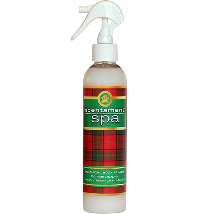 Best Shot Scentament Spa Harvest Apple Spray - anti-static scented conditioner that makes it easier to comb through fur, with a spicy fragrance featuring apple notes.