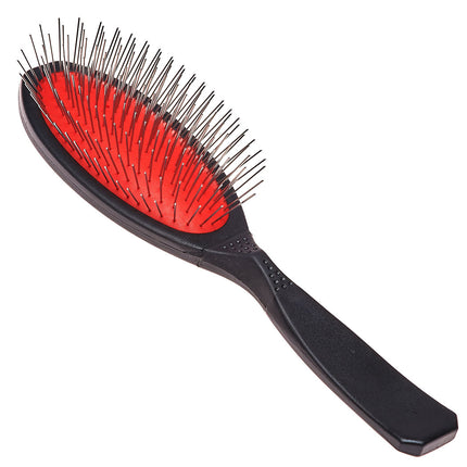 Madan Large Hard Pin Brush - professional large brush with an ergonomic handle, hard metal pins