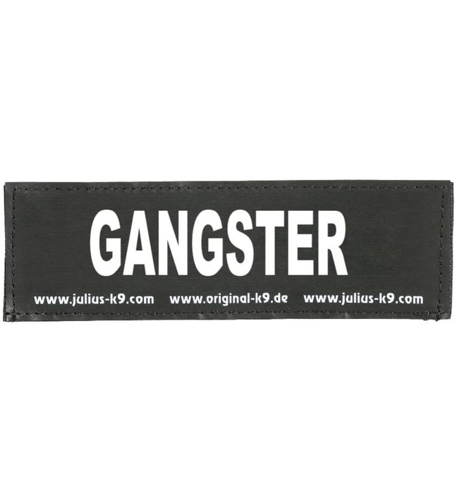 Julius K9 Gangster Patch 2pcs - patches for Julius harnesses, with Velcro