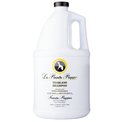 Les Poochs La Puppy Shampoo (for females) - luxury shampoo for puppies and sensitive dogs, concentrate 1:10