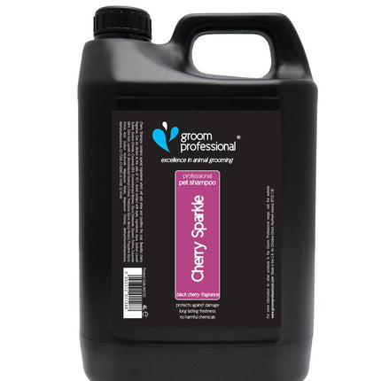 Groom Professional Cherry Sparkle Shampoo - cherry shampoo, suitable for all coat types, concentrate 1:10