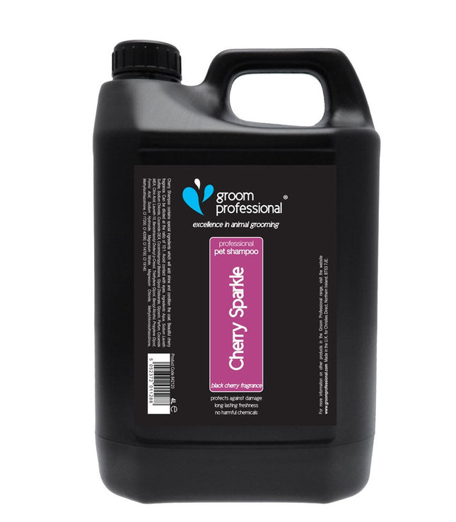 Groom Professional Cherry Sparkle Shampoo - cherry shampoo, suitable for all coat types, concentrate 1:10