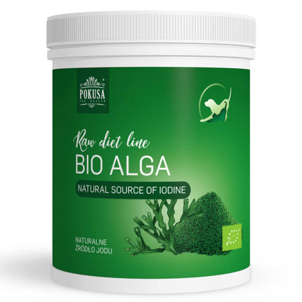 Pokusa RawDietLine Bio Algae - powder made from Norwegian seaweed, a rich source of nutrients