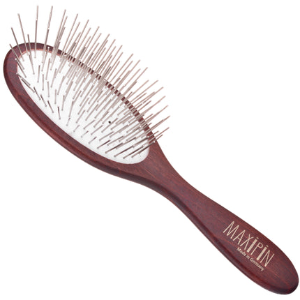 Maxi Pin - small, oval brush for long-haired dogs and cats, metal pins