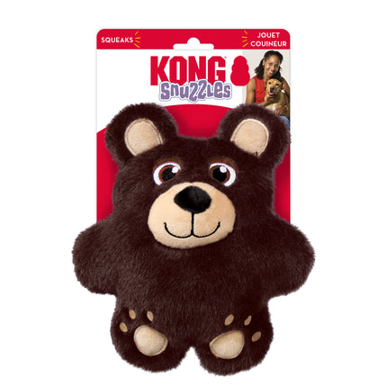 KONG Snuzzles Bear - plush toy for dogs, bear with a large squeaker