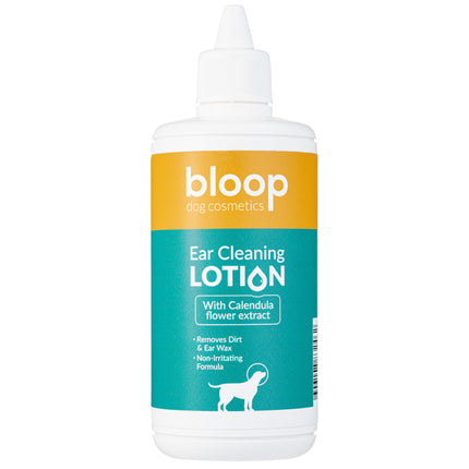 Bloop Ear Cleaning Lotion - gentle ear cleaning liquid for dogs with calendula and eucalyptus extract