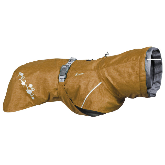 Hurtta Monsoon Coat II Eco Desert - waterproof jacket for dogs, light brown