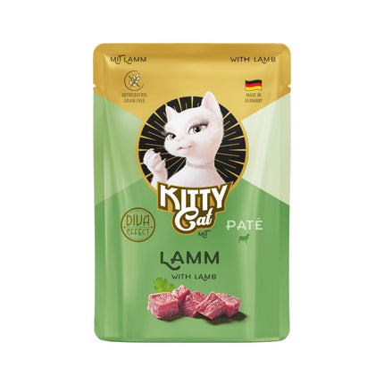 Kitty Cat Lamb Pâté - grain-free wet food, pâté for cats, with lamb