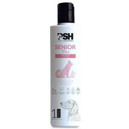 PSH Home Senior Care Shampoo - shampoo for senior dogs, eliminating unpleasant odors