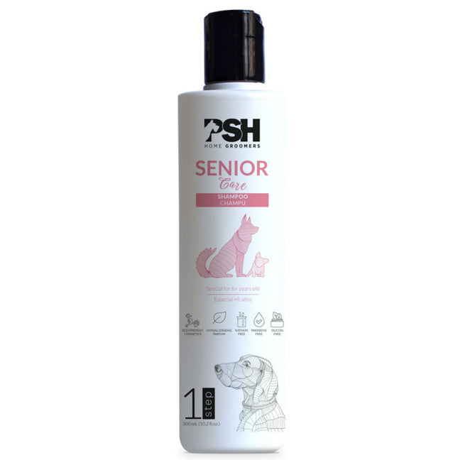 PSH Home Senior Care Shampoo - shampoo for senior dogs, eliminating unpleasant odors