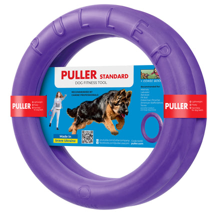 Puller Standard 28cm 2pcs - ring for large dogs, training toy