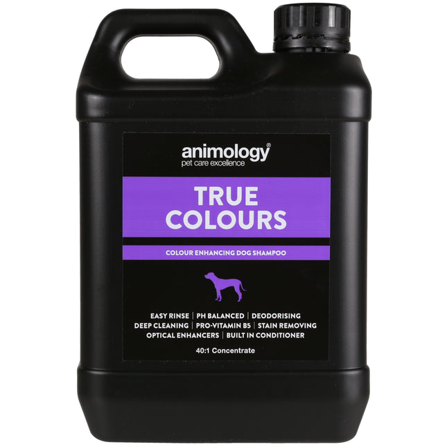 Animology True Colours Shampoo - color-enhancing dog coat shampoo - 2.5L