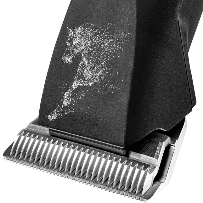 Heiniger Saphir Style Horse - professional cordless clipper for horses with batteries and wide blade (1.5mm)