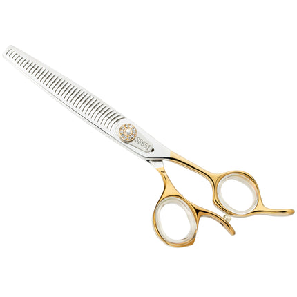 Chris Christensen Artisan Professional Double Thinning - professional, handcrafted double-sided thinning shears made from Japanese stainless steel, 36 teeth