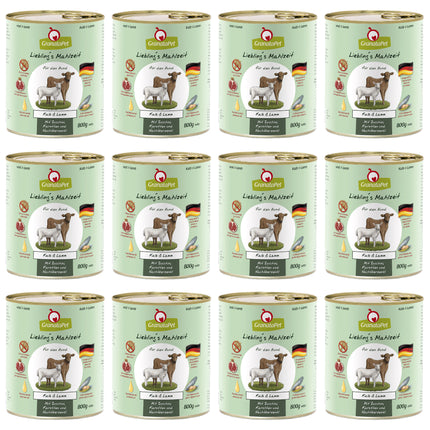 GranataPet Veal & Lamb - grain-free wet dog food, veal and lamb