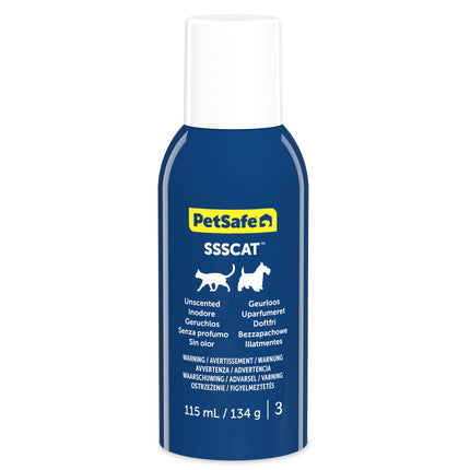 PetSafe SSSCAT Refill Can 115ml - refill for the PetSafe SSSCAT Automatic Spray Pet Deterrent for dogs and cats