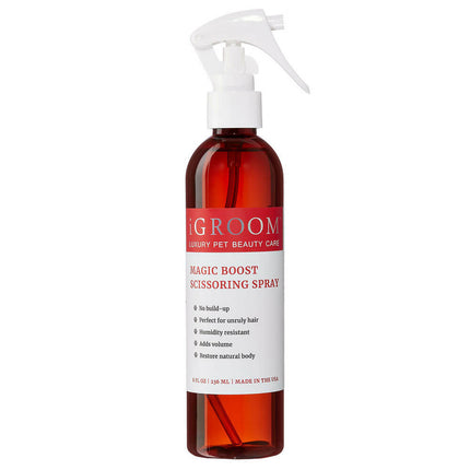 IGroom Magic Boost Scissoring Spray - nourishing spray that facilitates styling and speeds up drying, adds volume