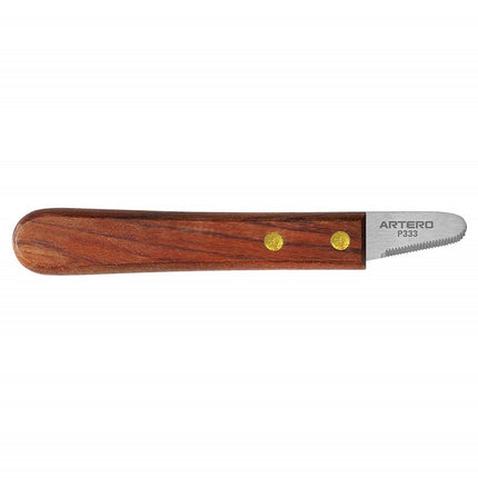 Artero Flat Work Stripping Knife - classic trimmer for removing undercoat in rough-haired breeds with not too dense fur and for finishing touches.