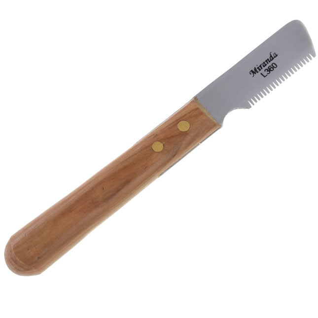 Miranda Classic Trimmer - professional trimmer with a wooden handle, left-handed