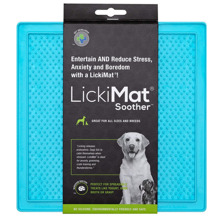 LickiMat Classic Soother - licking mat for dogs, raised pattern