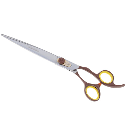 Geib Avanti Comfort Plus Straight Scissors - professional straight scissors with an ergonomic handle and micro-serration