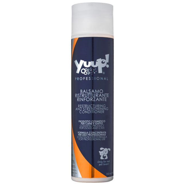 Yuup! Professional Restructuring and Strengthening Conditioner - professional conditioner that strongly rebuilds and strengthens fur, concentrate 1:20