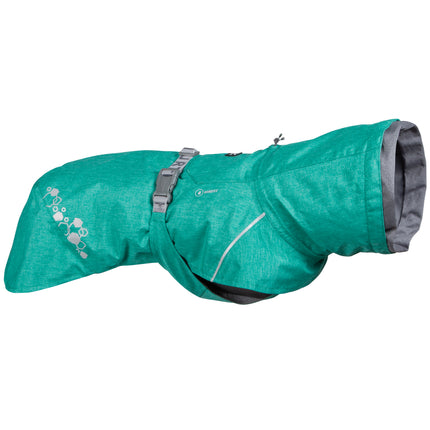 Hutrta Monsoon Coat II Eco Peacock - raincoat for dogs