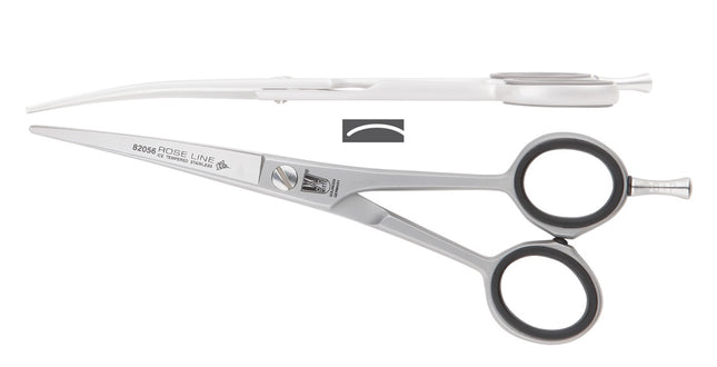 Witte Line - curved scissors with micro-grinding