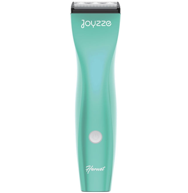 Joyzze Hornet Cordless Clipper - wireless clipper with adjustable blade and 3 attachments, turquoise