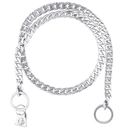 Show Tech Flat Link Show Chain Stainless - Stainless Steel Show Chain - 75cm