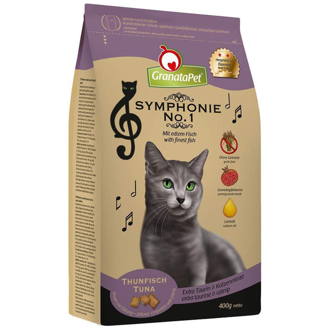 GranataPet Symphonie - grain-free dry cat food, tuna