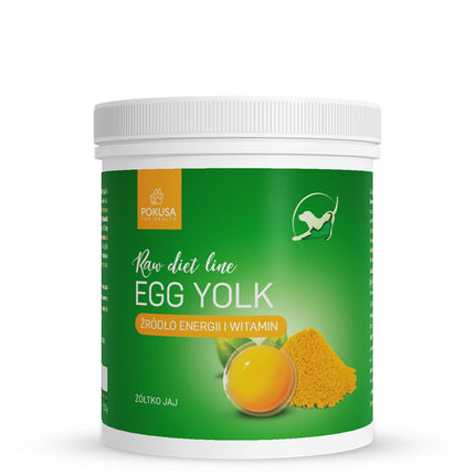 Pokusa RawDiet Egg Yolk - chicken egg yolk, a rich source of energy, vitamins, minerals, and fatty acids.