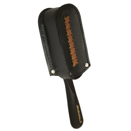 Chris Christensen Oblong Brush Cover - leather cover, brush case