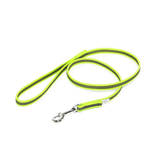 Julius K9 Supergrip Color & Training Leash Neon - training leash with handle, neon yellow