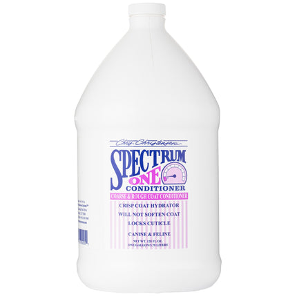 Chris Christensen Spectrum One Conditioner - moisturizing conditioner for rough-coated breeds, concentrate 1:8