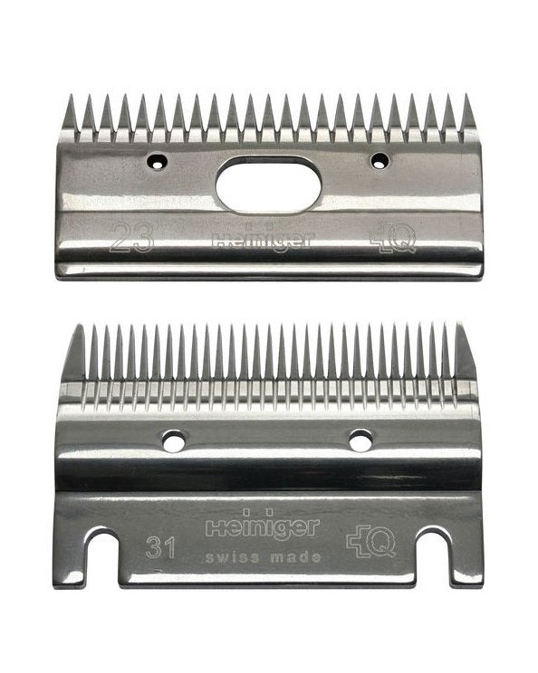 Heiniger 31/23 - complete blade set for horses, cutting height