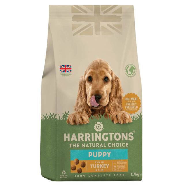 Harringtons Puppy Turkey & Rice - dog food for puppies, with turkey and rice - PROMOTION due to best before date of 30.11