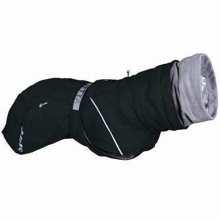 Hurtta Extreme Warmer III Eco Raven - waterproof winter jacket for dogs, with a warm lining