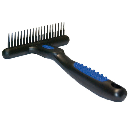 Show Tech Antistatic Rake - Dog Rake with Antistatic Pins