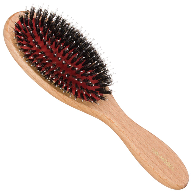 Kw Boar Bristle Brush Mix - brush made of natural boar bristles and nylon