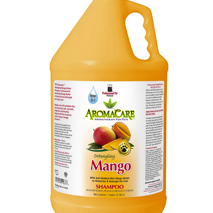 PPP AromaCare Detangling Mango Butter Shampoo - nourishing shampoo for dogs, with mango to facilitate detangling, concentrate 1:32