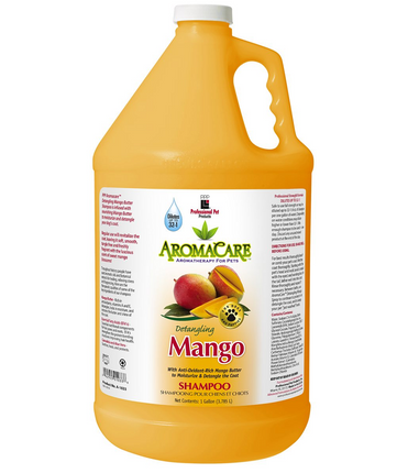 PPP AromaCare Detangling Mango Butter Shampoo - nourishing shampoo for dogs, with mango to facilitate detangling, concentrate 1:32