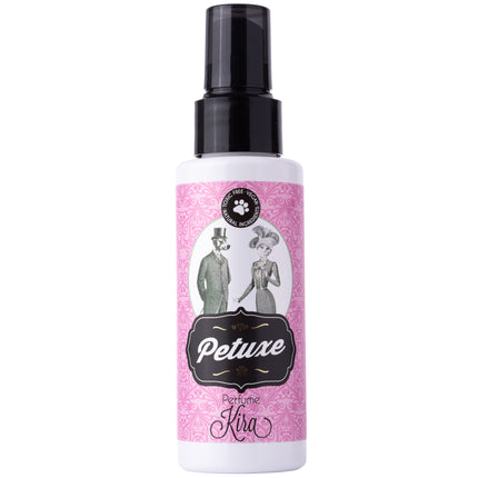 Petuxe Perfume Kira - vegan perfume for dogs and cats, with a sweet and appetizing scent