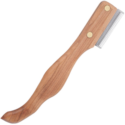 Mars Ergo 99M1300 - classic trimmer with a dense tooth spacing, cherry wood handle