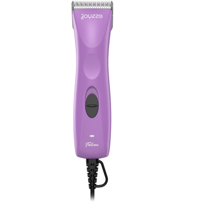 Joyzze Falcon Corded Clipper - ultra-lightweight and quiet corded clipper with a running blade, purple