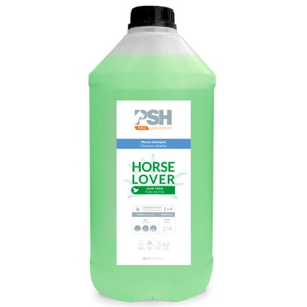 PSHPro Horse Lover Shampoo - professional moisturizing shampoo for dogs and horses, with aloe and biotin, concentrate 1:4