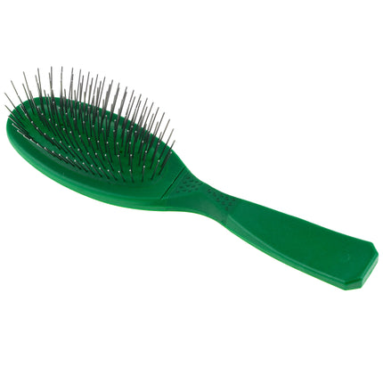 Madan Small Pin Brush - professional small brush with an ergonomic handle, medium-soft metal pins