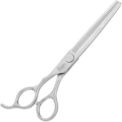 Yento Fanatic Series Thinner Lefty - professional single-sided thinning shears made of carbon stainless steel, left-handed with 45 teeth